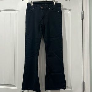 Black, Boot Cut Max Jeans